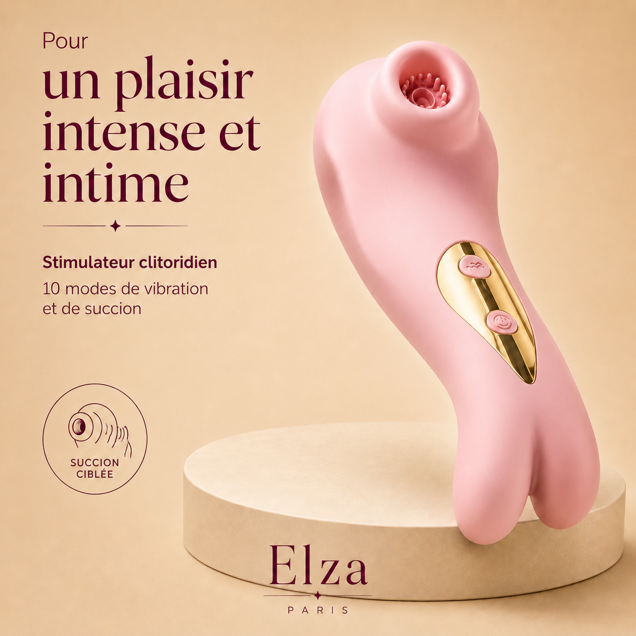Livia - Stimulateur clitoridien 10 modes