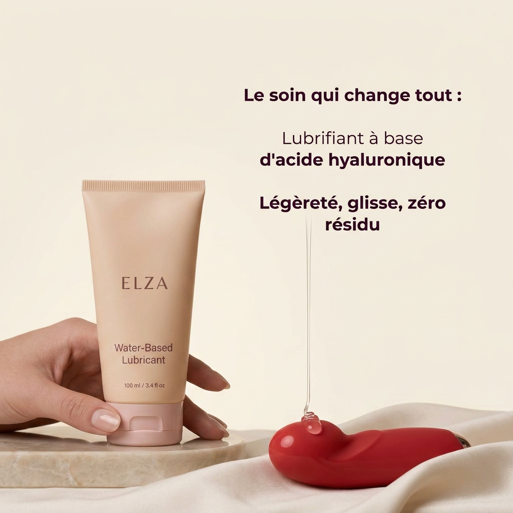1 lubrifiant intime Elza à base d'acide hyaluronique