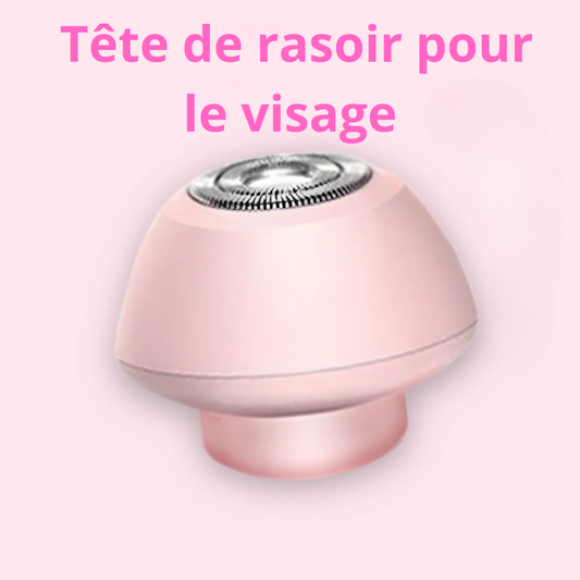 Tête de rasoir pour le visage