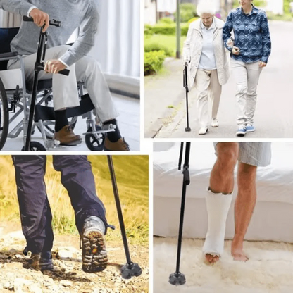 La canne qui aide à vous lever seul et marcher sans peur de tomber