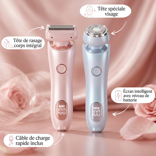 Elza Pro — Le rasoir qui dit adieu à la peau de fraise